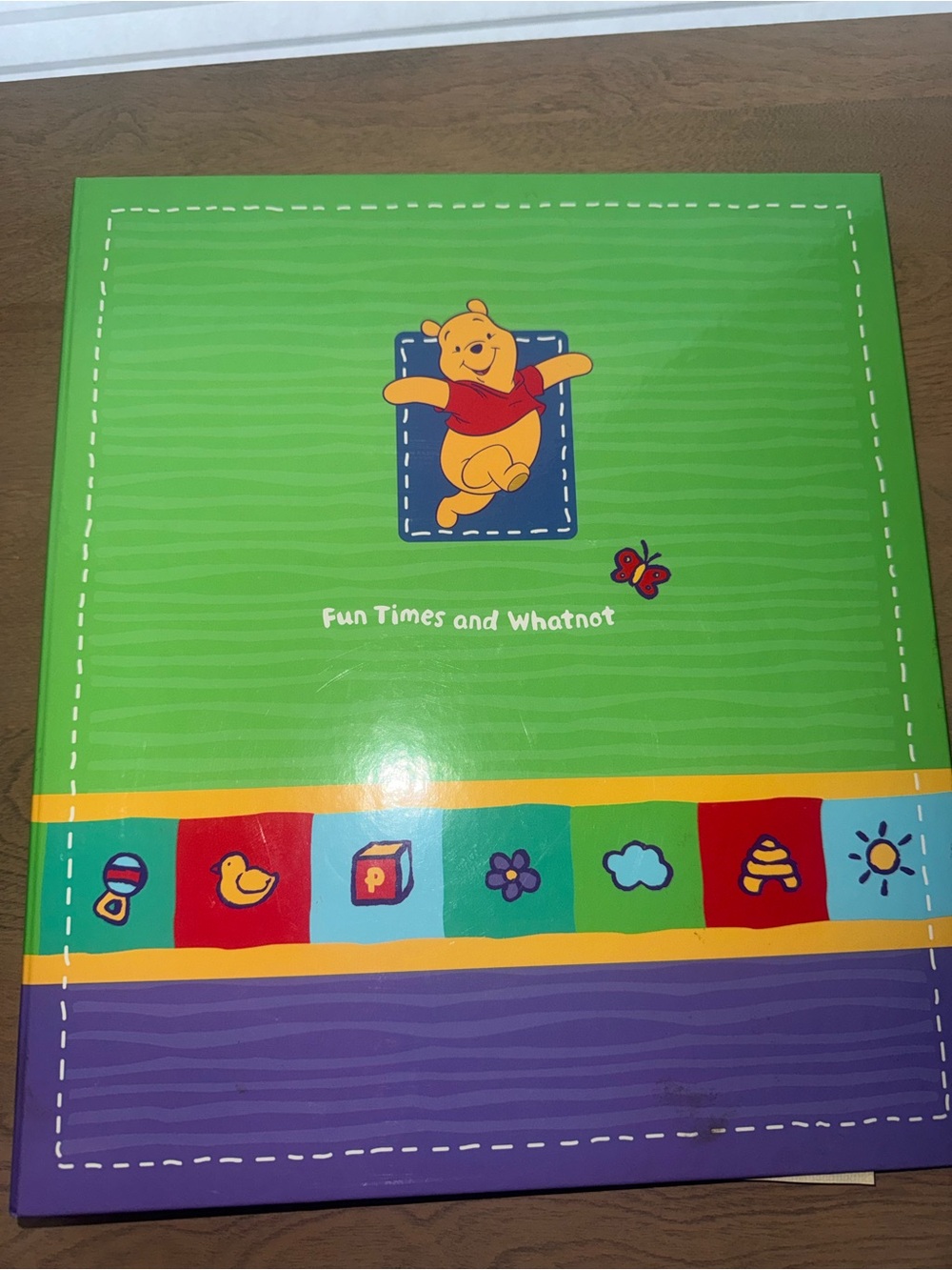 Vintage Hallmark Winnie The Pooh Fun Times and Whatnot Photo Album